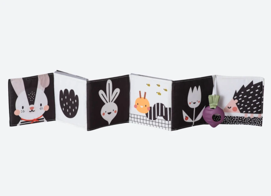 Dwustronna książeczka sensoryczna - Urban Garden / Taf Toys