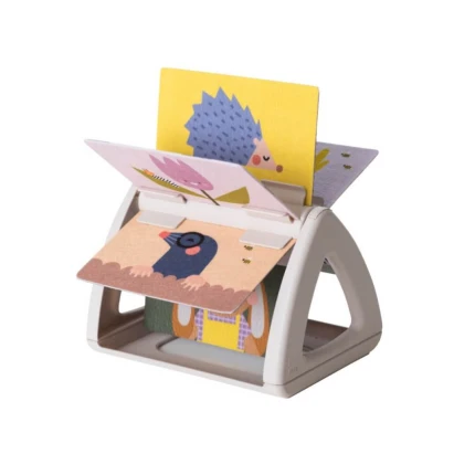 Obracająca się książeczka grzechocząca Tummy Time / Taf Toys
