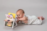 Obracająca się książeczka grzechocząca Tummy Time / Taf Toys