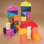Elemenosqueeze – klocki miękkie – zestaw duży / B.Toys