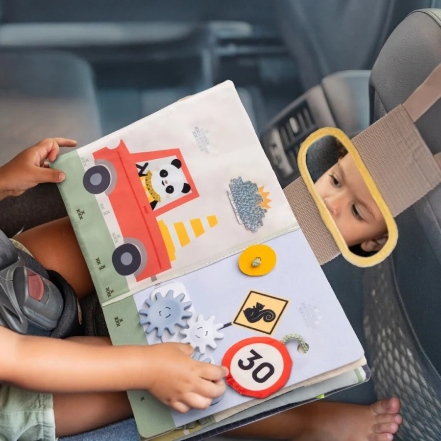 Książeczka manipulacyjna Wesoła Podróż / Taf Toys