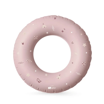 Dmuchane koło do pływania dla dzieci 3-6 lat (15-30 kg) - różowe / SIPO