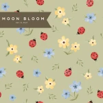 Śliniak Kangurek Falbanka Ladybird / Moon Bloom