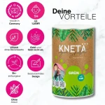 Wegańska masa plastyczna w puszce XXL, 1kg - zielona / KNETA