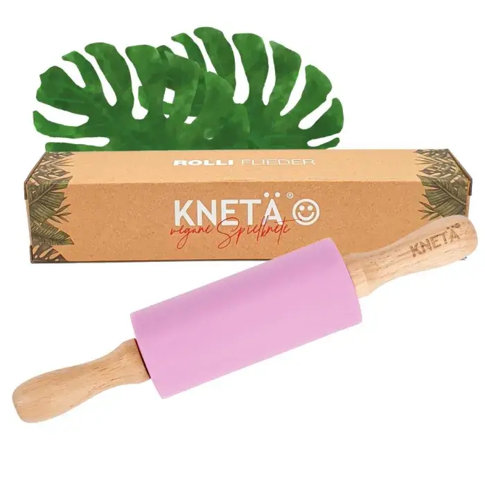 Silikonowy wałek do ciastoliny Rolli - lilac / KNETA