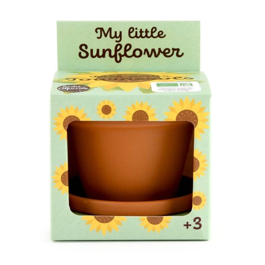 Słonecznik do samodzielnej uprawy My Little Sunflower / Radis et Capucine