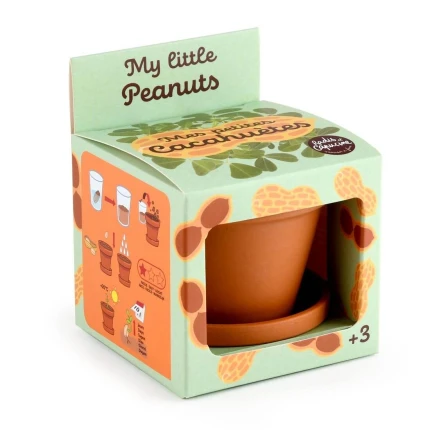Orzeszki ziemne do samodzielnej uprawy My Little Peanuts / Radis et Capucine
