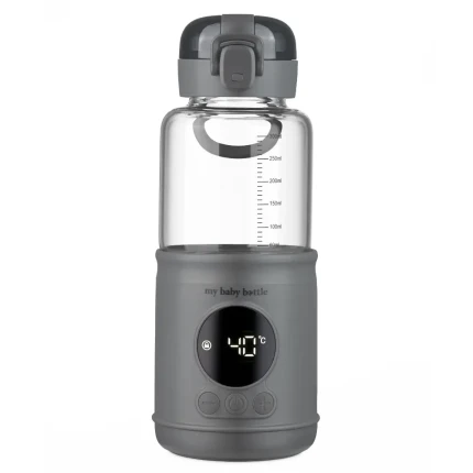 Przenośny podgrzewacz MyBabyBottle PRO do butelek, wody i mleka - Grey / MyBabyBottle
