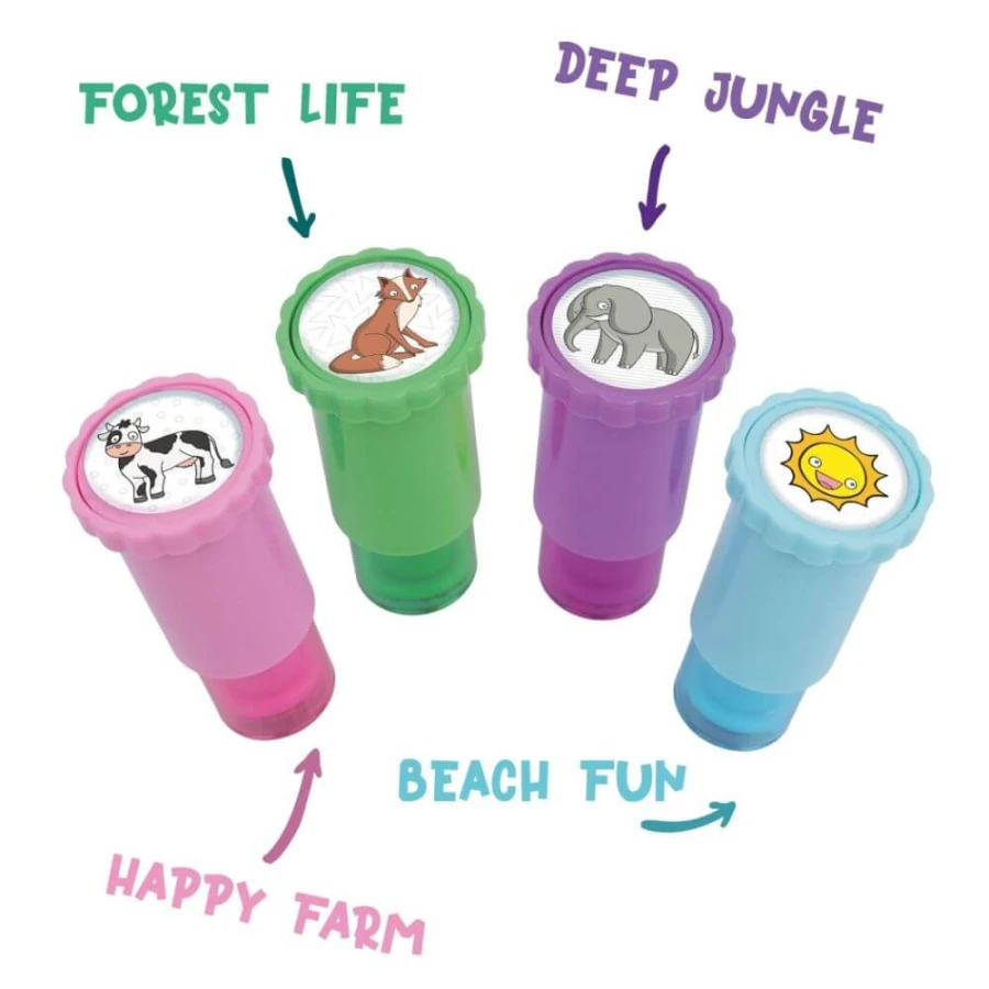 Stempel z naklejkami - Farma / Apli kids