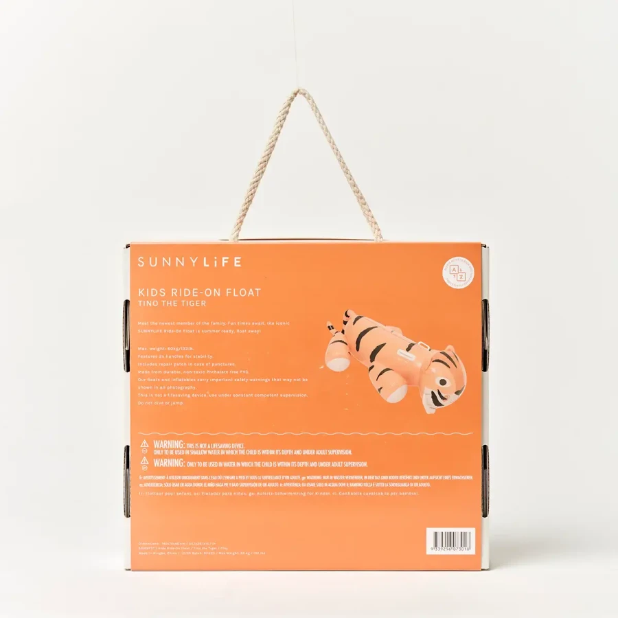 Dmuchany jeździk wodny - Tino the Tiger / Sunny Life