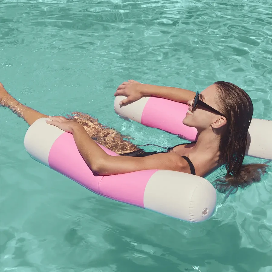 Hamak wodny - Pool Party Magenta / Sunny Life