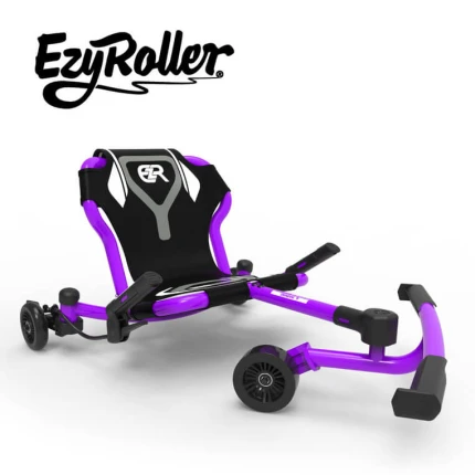PRE ORDER: EzyRoller Drifter X Pojazd gokart napędzany nogami driftingowy 4-12 lat - Purple / EzyRoller