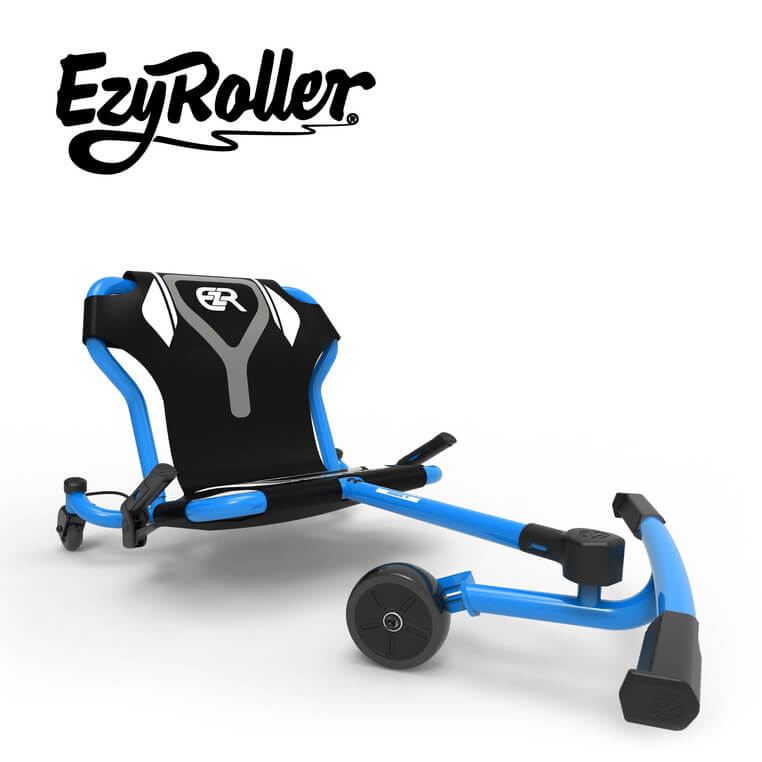 EzyRoller Spinner Pro X Pojazd gokart napędzany nogami z funkcją 360° 10 lat+ - Blue / EzyRoller