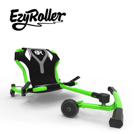 PRE ORDER: EzyRoller Spinner Pro X Pojazd gokart napędzany nogami z funkcją 360° 10 lat+ - Green / EzyRoller