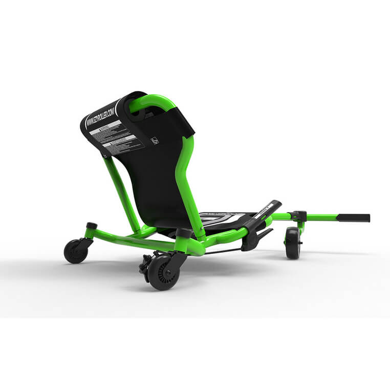 EzyRoller Spinner Pro X Pojazd gokart napędzany nogami z funkcją 360° 10 lat+ - Green / EzyRoller