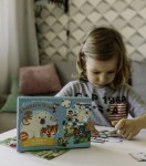 Zestaw 2x puzzle antarktyda i dżungla 3+ / Auzou