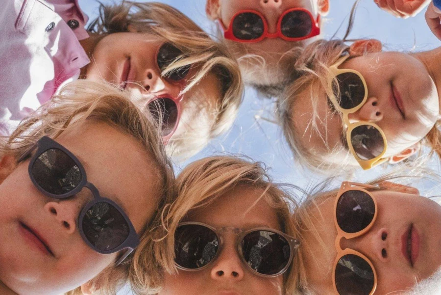 Okulary przeciwsłoneczne OKKY 3-9 lat, lilac / OKKY