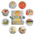 Moja pierwsza zajmująca książeczka - 12 aktywności / Taf Toys