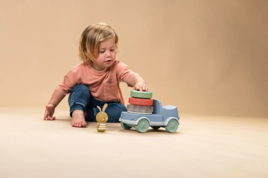 Kolorowa Ciężarówka z Króliczkiem 2w1 / Taf Toys