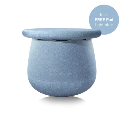 Aktywne siedzisko Dynamic small light blue 2 el. + free Pad / Stapelstein