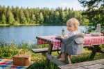 Krzesełko przenośne Trunki - beżowe / Trunki