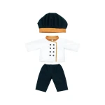 Ubranko dla lalki 38 cm - Strój szefa kuchni / Miniland 