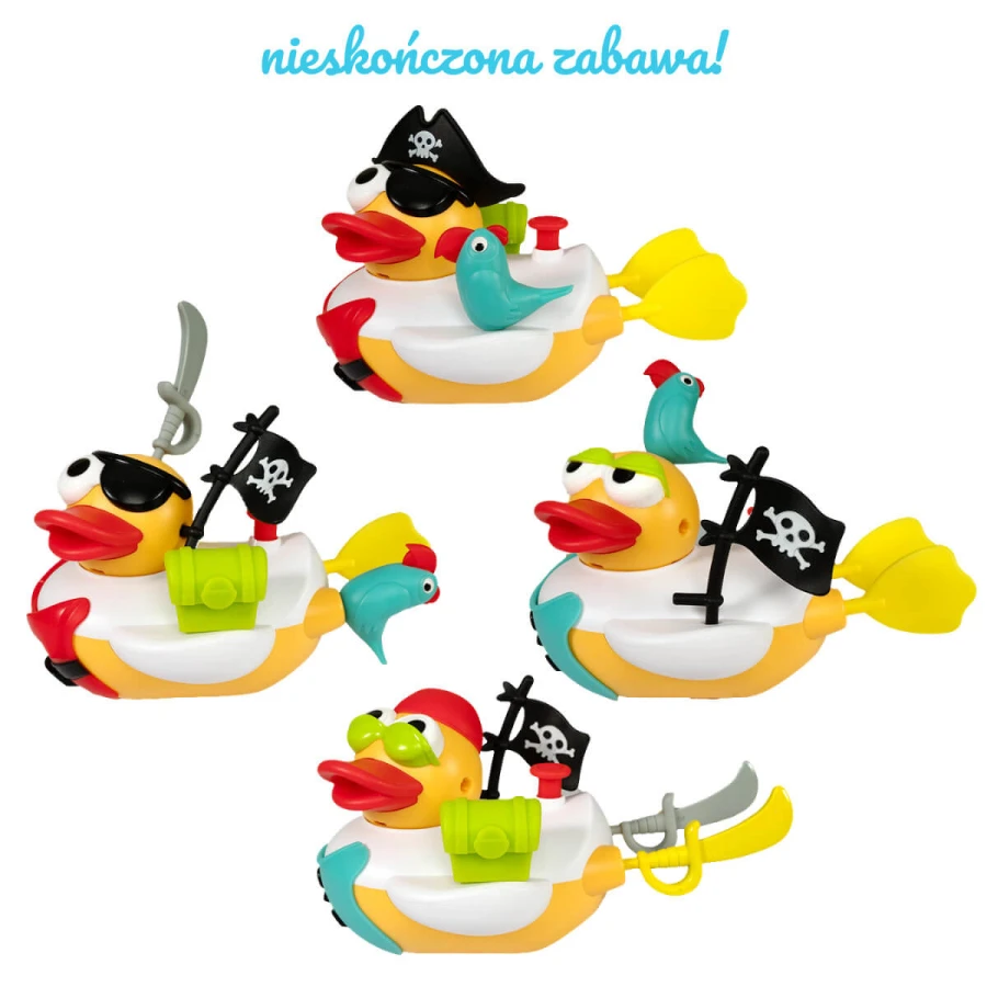 Zabawka do kapięli - kaczka pirat / Yookidoo
