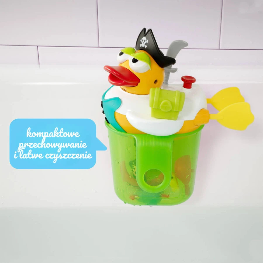 Zabawka do kapięli - kaczka pirat / Yookidoo