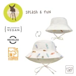 Kapelusz z filtrem UV80 Splash & Fun Surfboards - sea salt / Lassig
