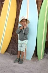 Kapelusz z filtrem UV80 Splash & Fun Surfboards - sea salt / Lassig