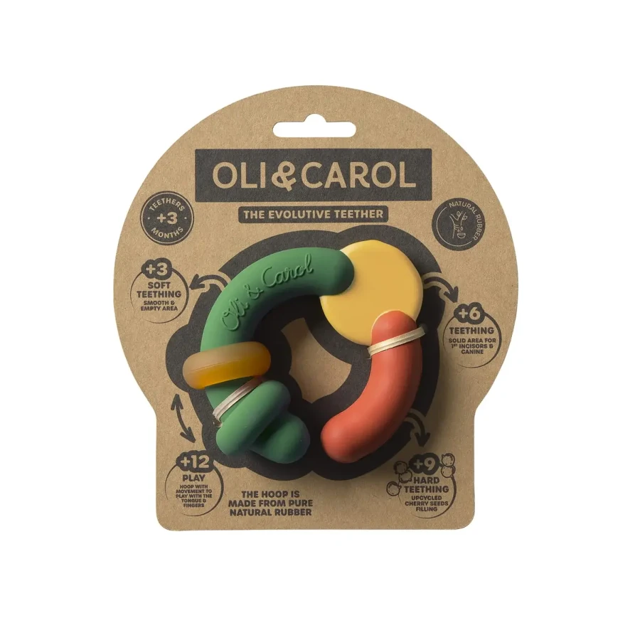  Kauczukowy gryzak Evolutive Capsule / Oli & Carol