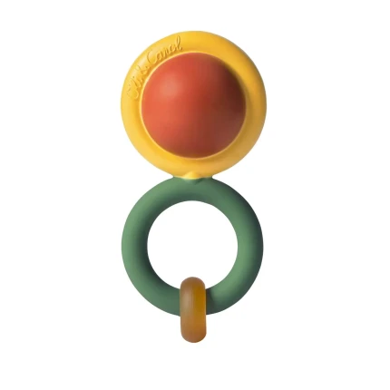 Kauczukowa grzechotka sensoryczna Evolutive Capsule / Oli & Carol