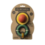 Kauczukowa grzechotka sensoryczna Evolutive Capsule / Oli & Carol