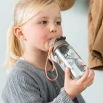 Bidon dla dziecka 350ml Tiny Trails Sand / Done by Deer