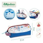 Kosmetyczka - piórnik pirat Lew Jack / Lilliputiens