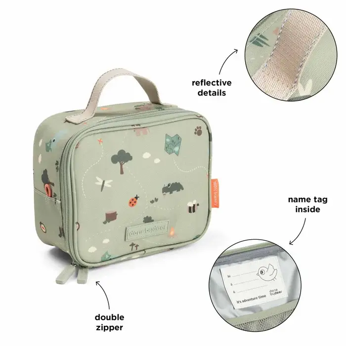 Torba termiczna 2,8L Tiny Trails Green / Done by Deer