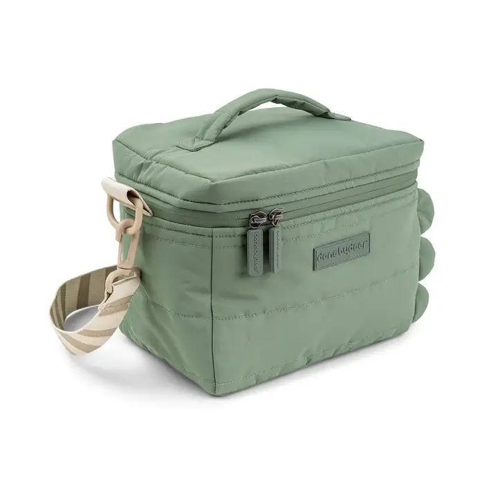Torba termiczna na lunch Pikowana Croco Green / Done by Deer