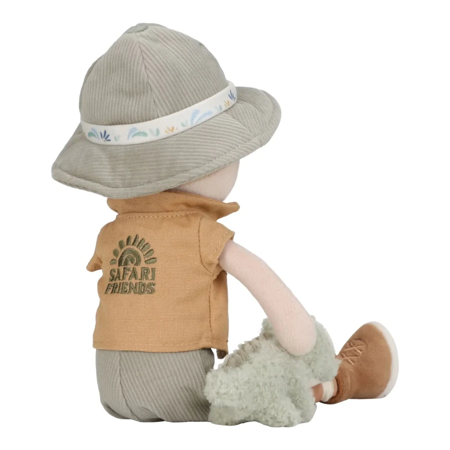Laleczka Chłopiec Jim Safari Friends 35cm / Little Dutch