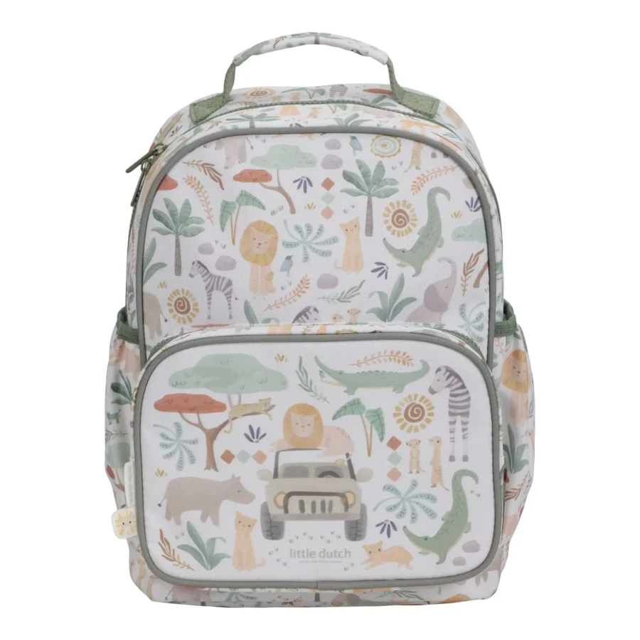 Plecak duży Safari Friends 35cm / Little Dutch