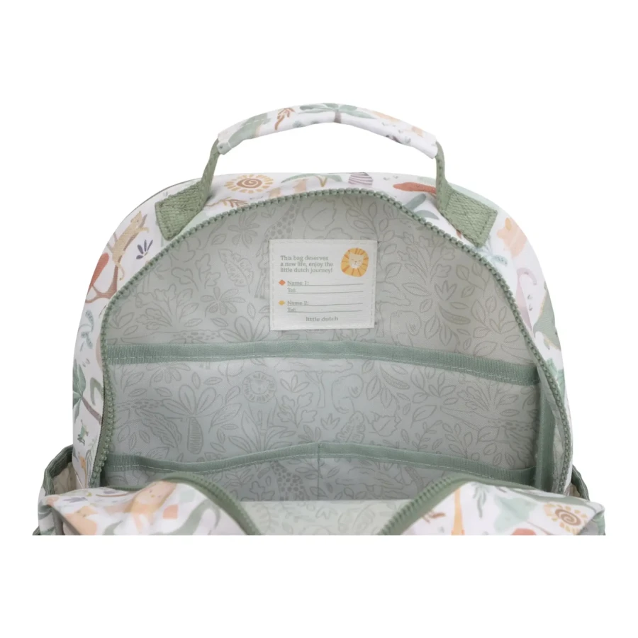 Plecak duży Safari Friends 35cm / Little Dutch