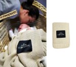 Bambusowy koc 80x100 MILK COFFEE / Lullalove