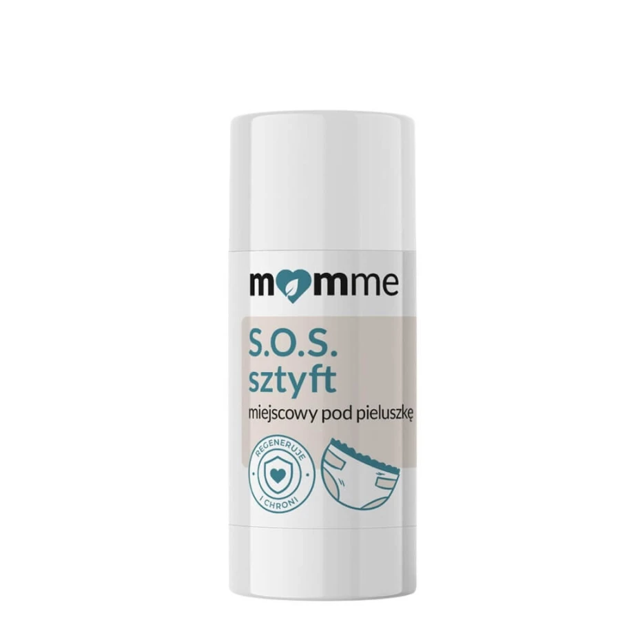 Sztyft SOS miejscowy pod pieluszkę, 30g / MomMe