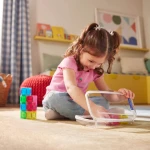 Klocki Magnetyczne microMAGS Cubes, 9 el. / Magna-Tiles