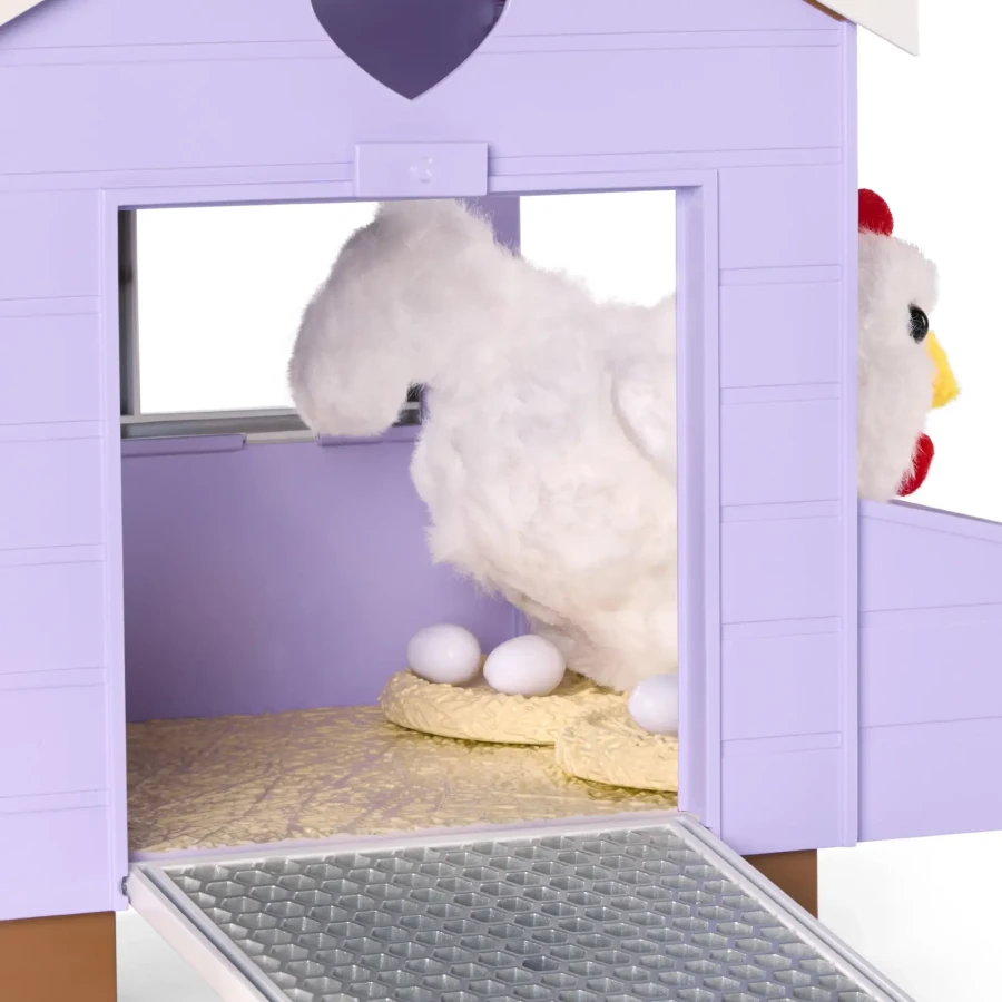 Kurnik z kurą znoszącą jajka, kurczątkiem i akcesoriami - Chicken Coop / OurGeneration