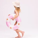 Koło do pływania dla dzieci Ø55 cm - Pink, Cozy Hearts / The Swim Essentials