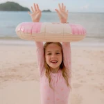 Koło do pływania dla dzieci Ø55 cm - Pink, Cozy Hearts / The Swim Essentials