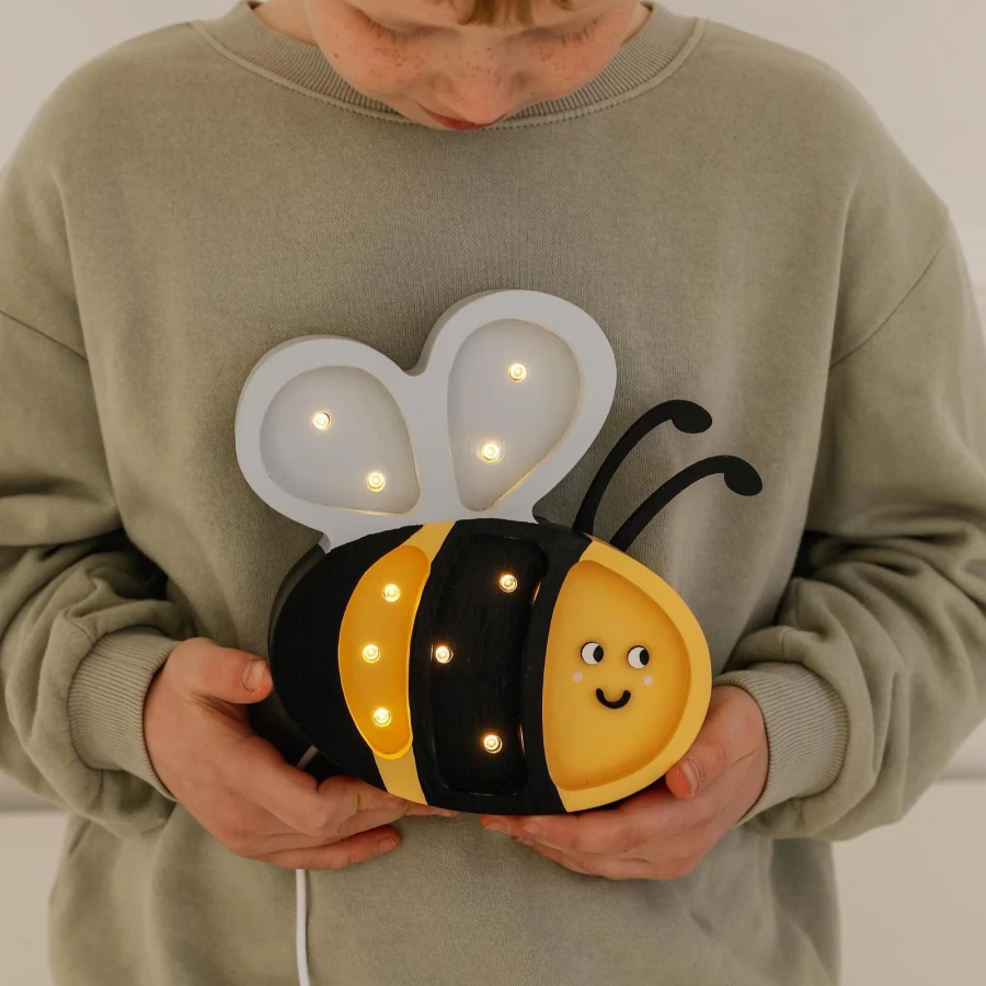Lampa Little Lights Pszczółka - Honey Yellow / Little Lights