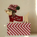 Lampa Little Lights Piesek Mini SANTA HELPER / Little Lights