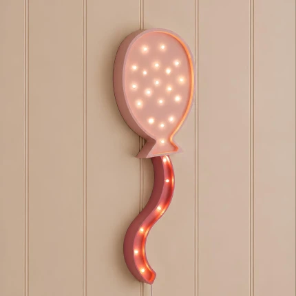 Lampa Little Lights Balon - Pink / Little Lights