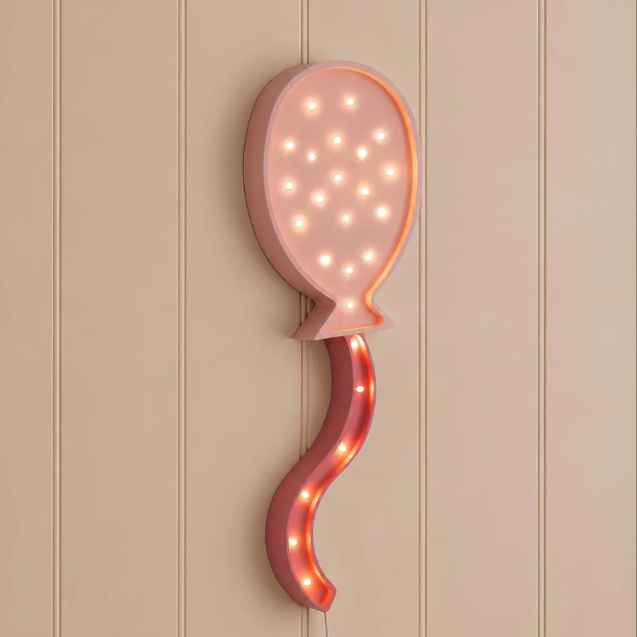 Lampa Little Lights Balon - Pink / Little Lights